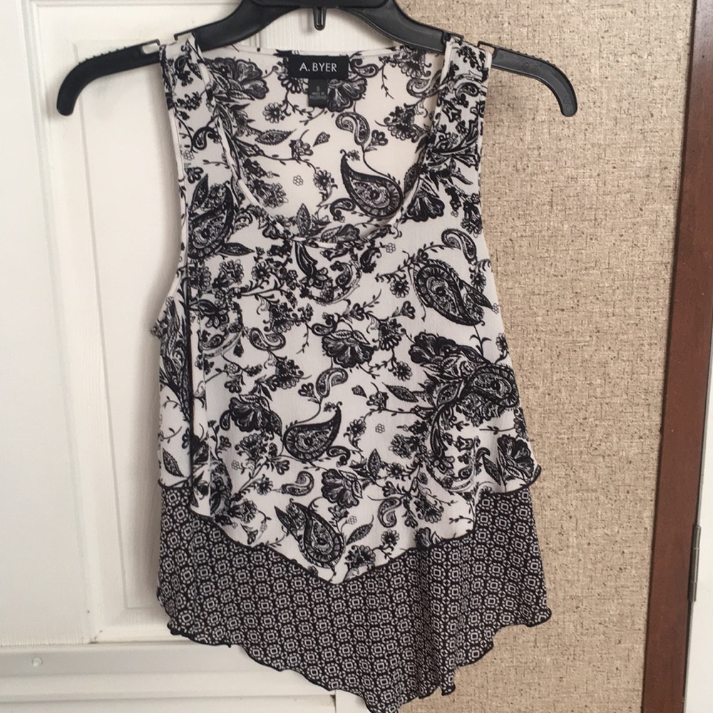 Tank top blouse